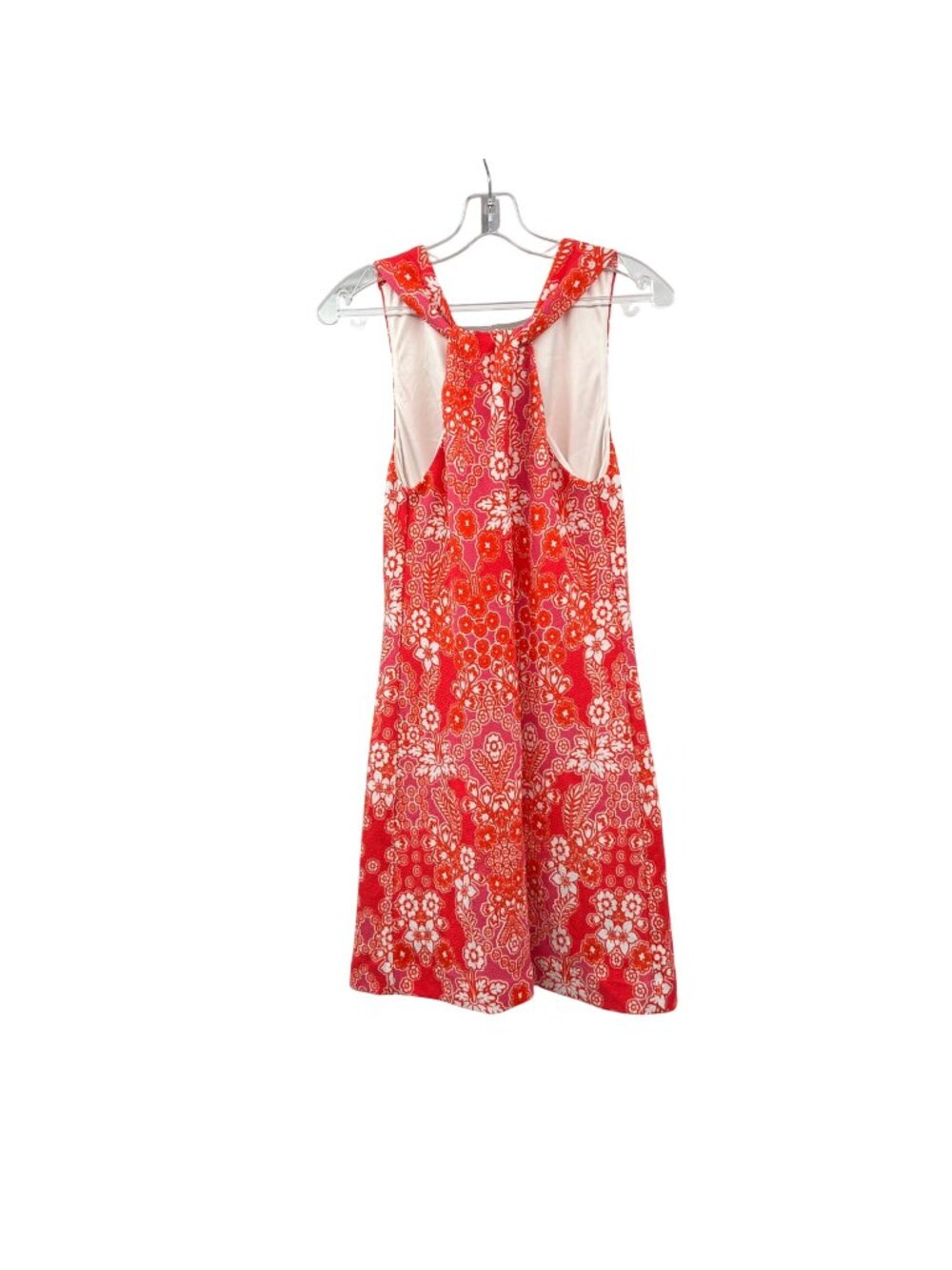Kensie Womens Halter Sheath Dress Orange/Multi Floral Size 6